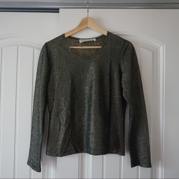 Carmen Müller Tops - Carmen Müller Vintage Shimmer Top